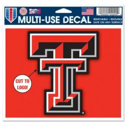 Texas Tech University Red Raiders - 4.5x5.75 Die Cut Ultra Decal