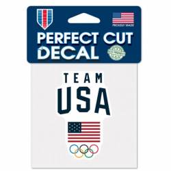 United States Olympic Team USA - 4x4 Die Cut Decal