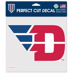University Of Dayton Flyers - 8x8 Full Color Die Cut Decal