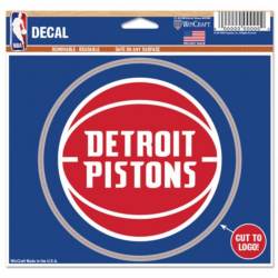 Detroit Pistons - 4.5x5.75 Die Cut Multi Use Ultra Decal