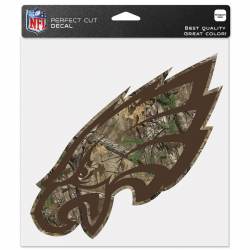 Philadelphia Eagles Camouflage - 8x8 Full Color Die Cut Decal