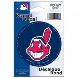 Cleveland Indians - 3x3 Round Vinyl Sticker
