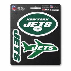 New York Jets Team Logo - Set Of 3 Sticker Sheet