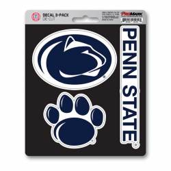 Penn State University Nittany Lions Team Logo - Set Of 3 Sticker Sheet