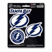 Tampa Bay Lightning Team Logo - Set Of 3 Sticker Sheet