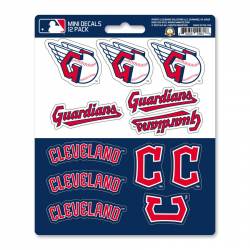 Cleveland Guardians - Set Of 12 Sticker Sheet
