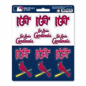 St. Louis Cardinals - Set Of 12 Sticker Sheet