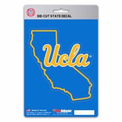 University Of California-Los Angeles UCLA Bruins Home State California Shaped - Vinyl Sticker