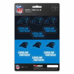 Carolina Panthers - Set Of 12 Sticker Sheet