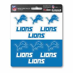 Detroit Lions - Set Of 12 Sticker Sheet