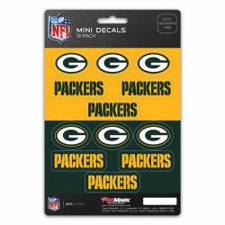 Green Bay Packers - Set Of 12 Sticker Sheet