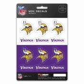 Minnesota Vikings - Set Of 12 Sticker Sheet
