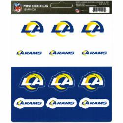 Los Angeles Rams - Set Of 12 Sticker Sheet