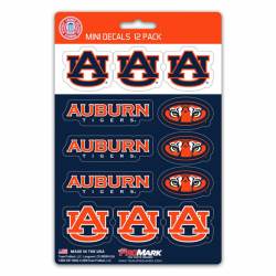 Auburn University Tigers - Set Of 12 Sticker Sheet