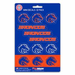 Boise State University Broncos - Set Of 12 Sticker Sheet