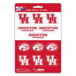 University Of Houston Cougars - Set Of 12 Sticker Sheet