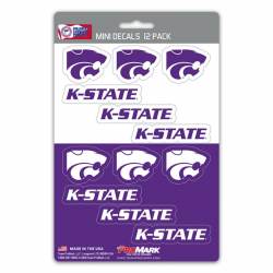 Kansas State University Wildcats - Set Of 12 Sticker Sheet