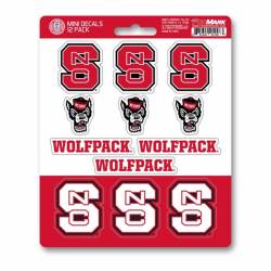 North Carolina State University Wolfpack - Set Of 12 Sticker Sheet