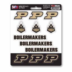 Purdue University Boilermakers - Set Of 12 Sticker Sheet