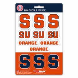 Syracuse University Orange - Set Of 12 Sticker Sheet