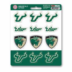 University Of South Florida Bulls - Set Of 12 Sticker Sheet