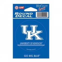 University Of Kentucky Wildcats - 3x3 Round Vinyl Sticker