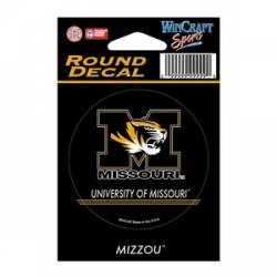 University Of Missouri Tigers - 3x3 Round Vinyl Sticker