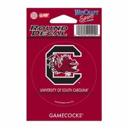 University Of South Carolina Gamecocks - 3x3 Round Vinyl Sticker
