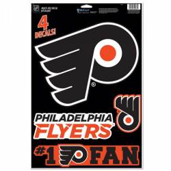 Philadelphia Flyers - Set of 4 Ultra Decals