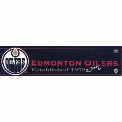 Edmonton Oilers Established 1979 - 3x12 Bumper Sticker Strip