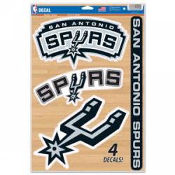San Antonio Spurs - Set of 4 Ultra Decals
