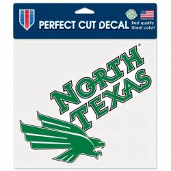 University Of North Texas Mean Green - 8x8 Full Color Die Cut Decal