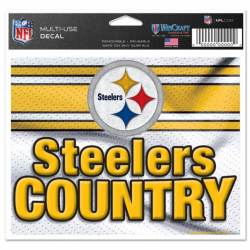 Pittsburgh Steelers Country - 5x6 Ultra Decal