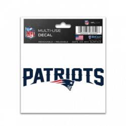 New England Patriots Script Logo - 3x4 Ultra Decal