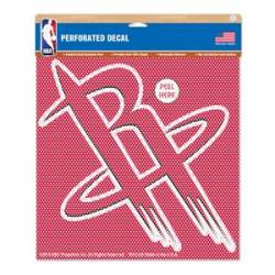 Houston Rockets - 12x12 Perforated Shade Decal