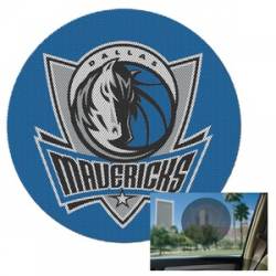 Dallas Mavericks - Perforated Shade Decal