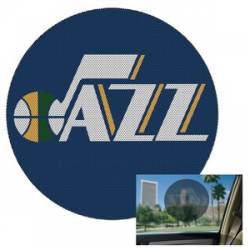 Utah Jazz - Perforated Shade Decal