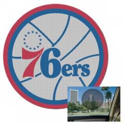 Philadelphia 76ers - Perforated Shade Decal