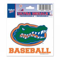University Of Florida Gators Baseball - 3x4 Ultra Decal