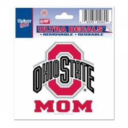 Ohio State University Buckeyes Mom - 3x4 Ultra Decal