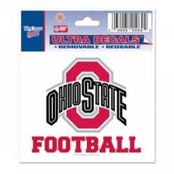 Ohio State University Buckeyes Football - 3x4 Ultra Decal