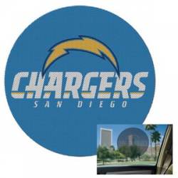 San Diego Chargers - Perforated Shade Decal