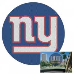 New York Giants - Perforated Shade Decal