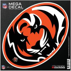 Cincinnati Bengals - 9x12 Inch Oval Sticker