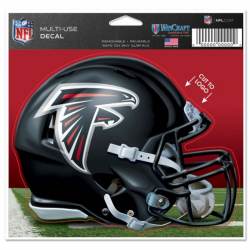 Atlanta Falcons Helmet - 4.5x5.75 Die Cut Ultra Decal