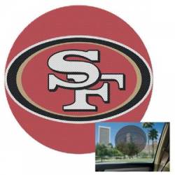 San Francisco 49ers - Perforated Shade Decal