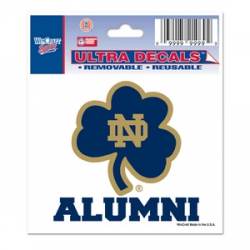 University Of Notre Dame Fighting Irish Clover Alumni - 3x4 Ultra Decal