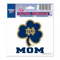 University Of Notre Dame Fighting Irish Clover Mom - 3x4 Ultra Decal