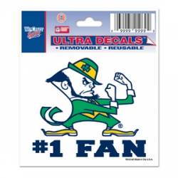 University Of Notre Dame Fighting Irish Logo #1 Fan - 3x4 Ultra Decal