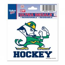 University Of Notre Dame Fighting Irish Logo Hockey - 3x4 Ultra Decal